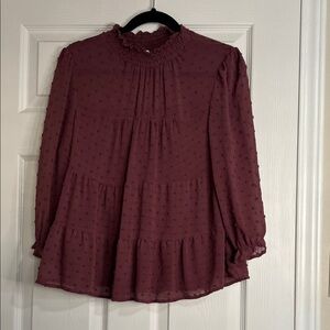 Monteau Textured Blouse